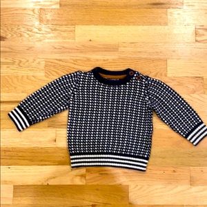 H and M navy sweater